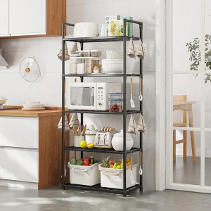 5 Tier Storage Shelves Adjustable