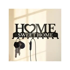 Vintage Metal Key Rack Wall-Mounted