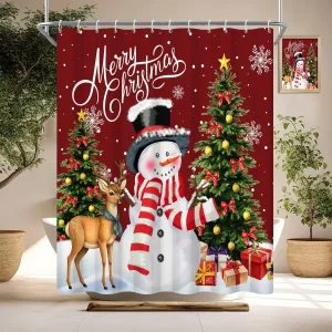 Merry Christmas Shower Curtain